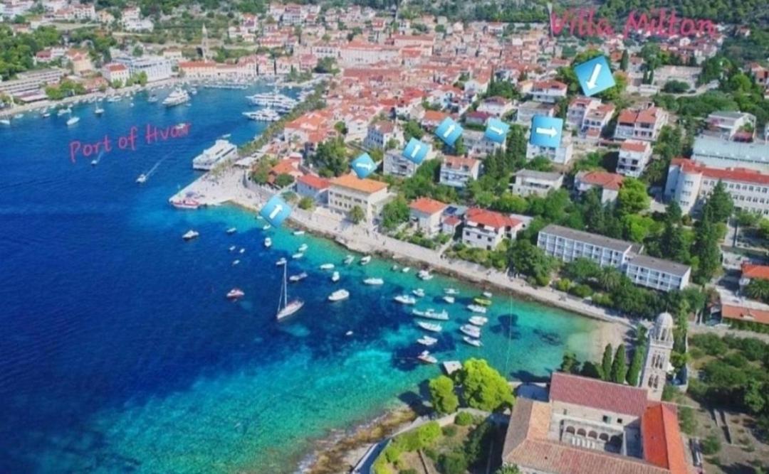 Villa Milton Hvar Hvar Town Exteriér fotografie